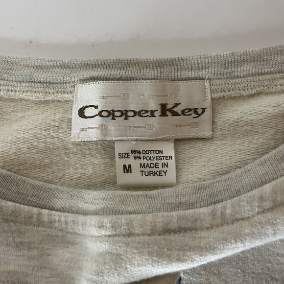 VINTAGE UCLA CREWNECK MEDIUM WOMENS GRAY SWEATSHIRT PULLOVER SHOULDER PADS USA - Picture 5 of 10